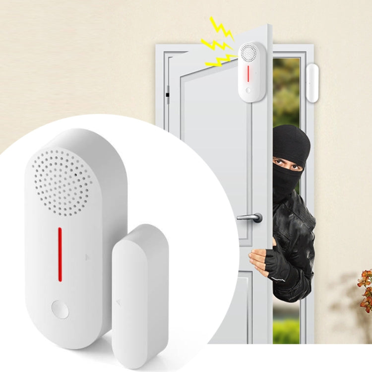 Tuya WiFi Sound And Light Door Magnetic Doors Windows Alarm Scene Linkage APP Reminder, Sound And Light Door Magnetic Sensor Tuya WiFi Sound And Light Door Magnetic Doors Windows Alarm Scene Linkage APP Reminder, Sound And Light Door Magnetic Sensor